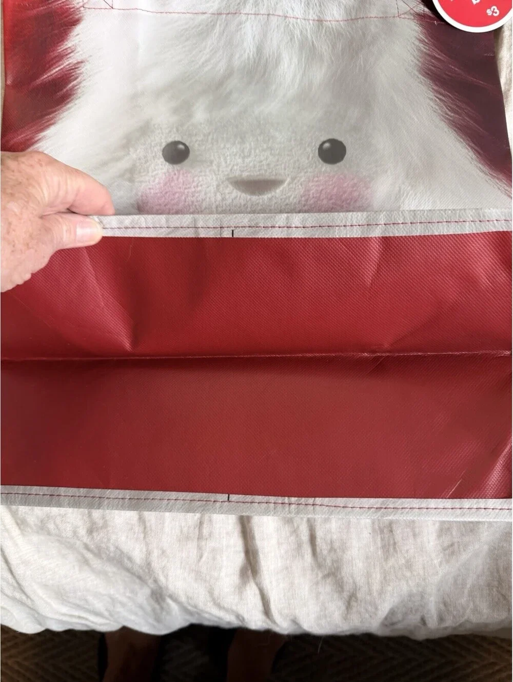 2 Pack *NEW* Target Exclusive Limited Edition Large Holiday Yeti Bumble Tote Bag